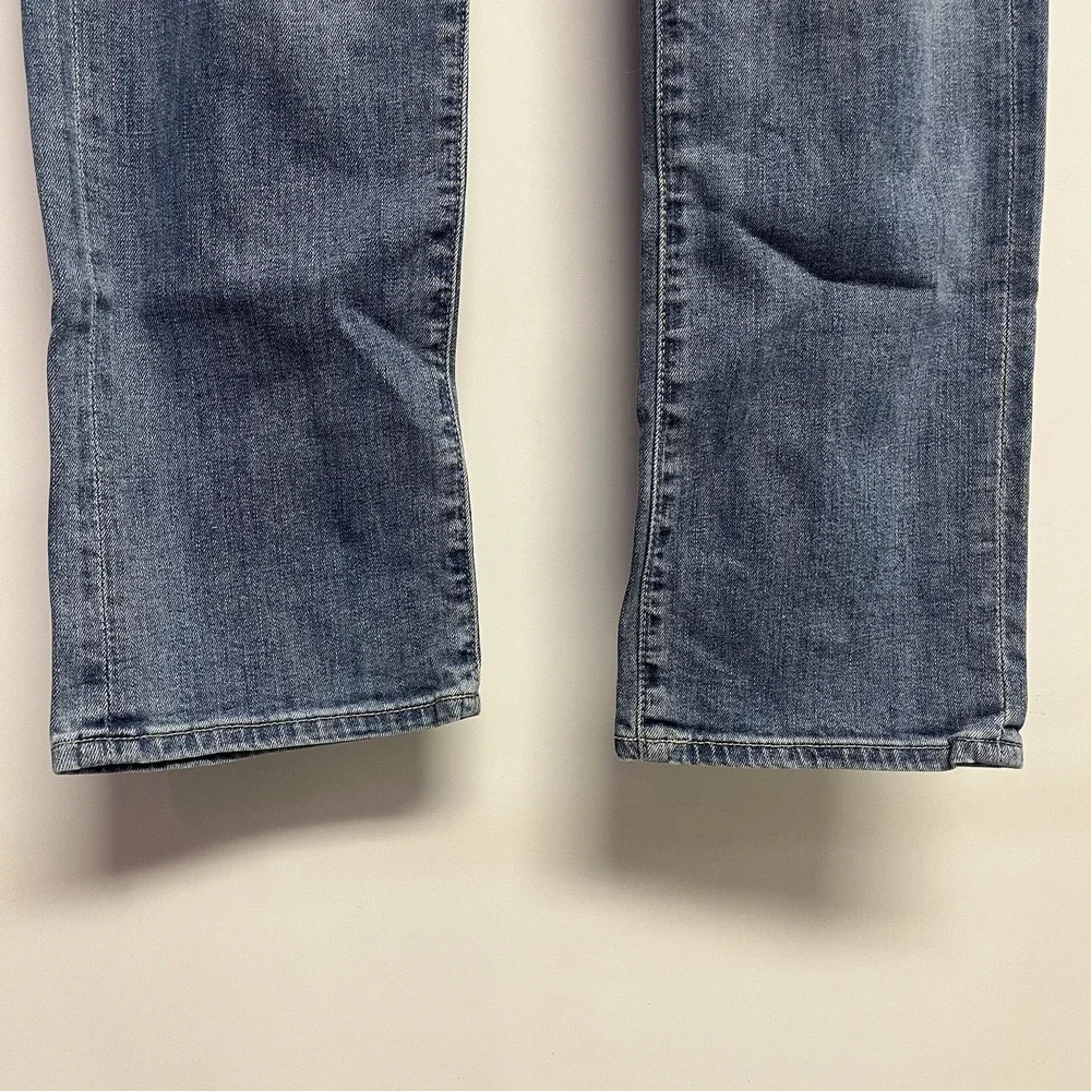 Abercrombie & Fitch Men's Medium Wash Blue Jeans 30W 32L Kennan Straight
